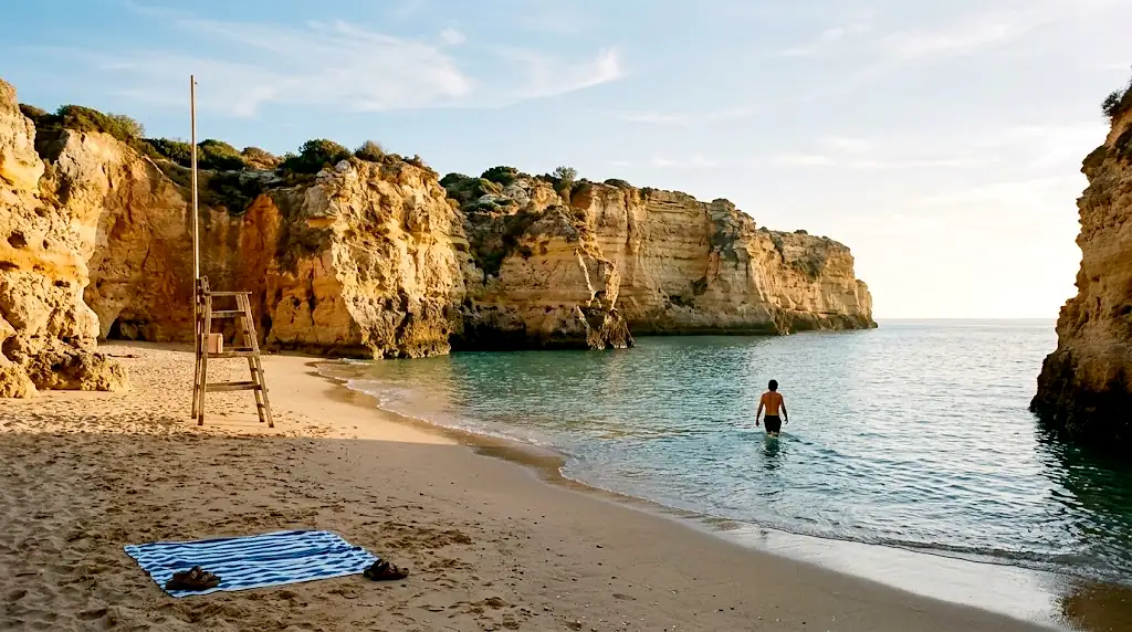 Can You Swim in the Algarve in October? Water, Lifeguards and Light